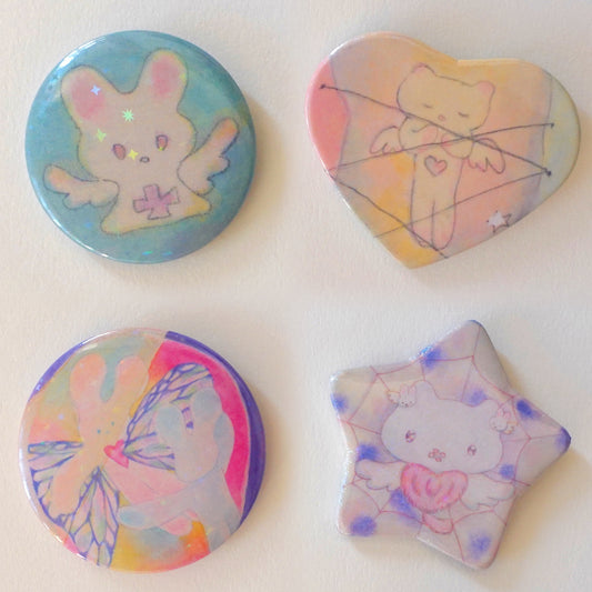 Badges - 🐰☆💜