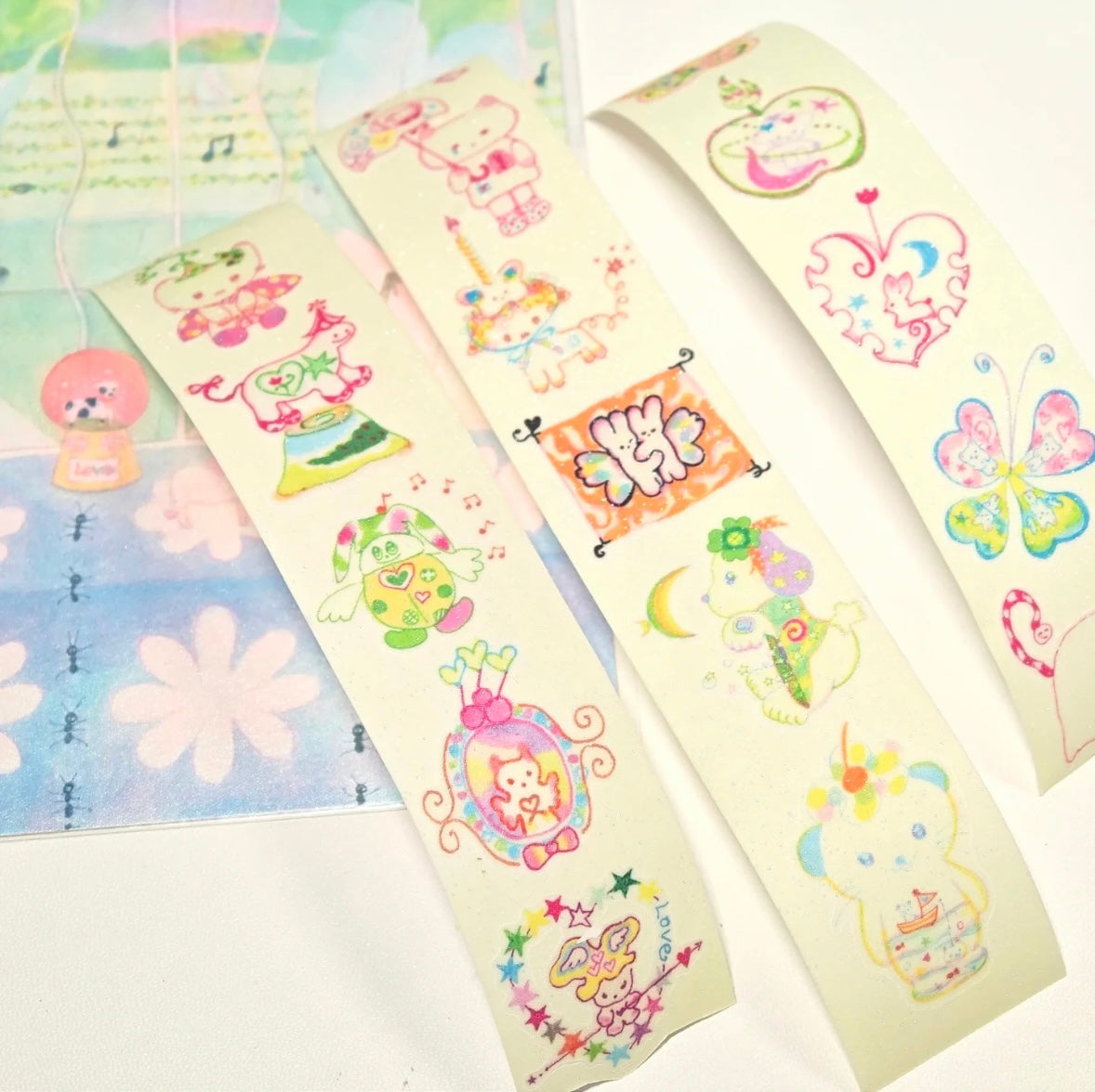 Washi Sticker Roll - Magical Little Creatures